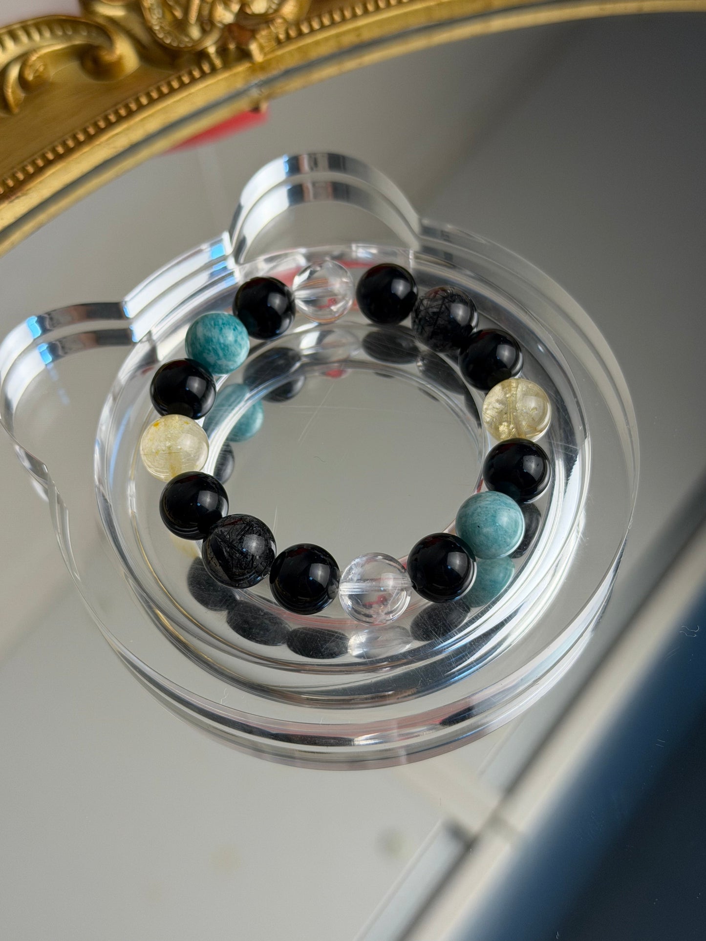 Inkstone Tides real crystal bracelet detail