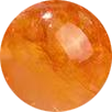 Golden Fire Quartz 6mm