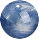 Painterly Blue Kyanite 7mm