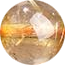 Premium Golden Rutilated Quartz 6mm