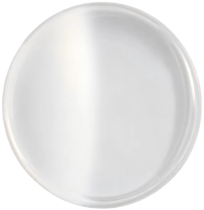 Premium White Rabbit Hair Phantom Quartz 11mm