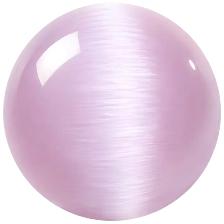 Purple Cat's Eye 6mm