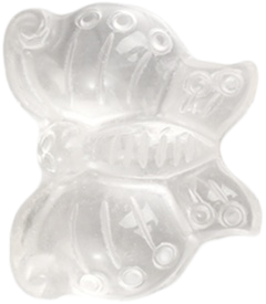 Clear Quartz Butterfly 11mm