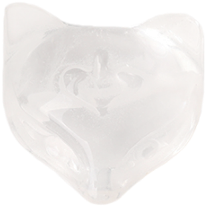 Clear Quartz Fox 18mm