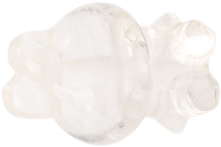 Clear Quartz Melody Bunny 17mm