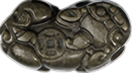Golden Obsidian Pixiu 21mm