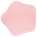 Natural Rose Quartz Star 10mm