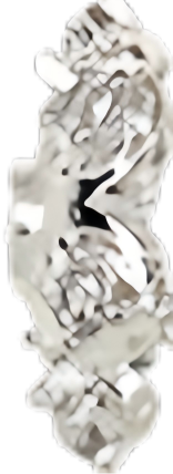 Platinum Bead Cap No. 3 — Right 9mm