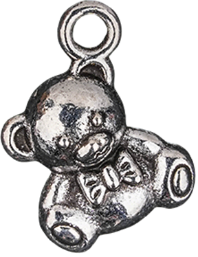 Alloy Teddy Bear 15mm