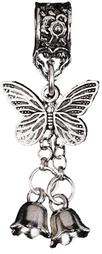 Butterfly Lily-of-the-Valley Tassel 15mm