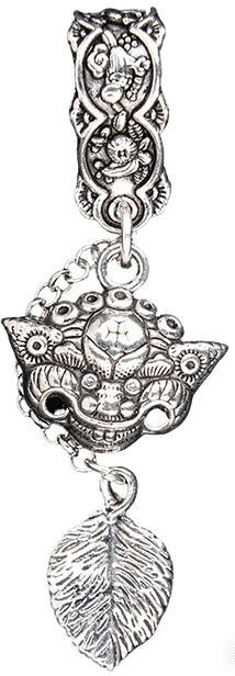 Guardian Lion Leaf Tassel 12mm