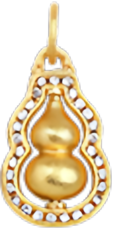 Heritage Gold Gourd 12mm