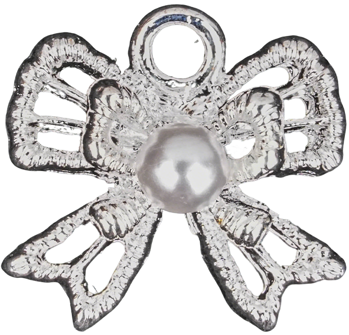 Pearl Double-Layer Bow 14mm