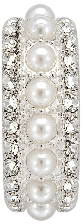 Single-Row Zircon Pearl Spacer 4mm