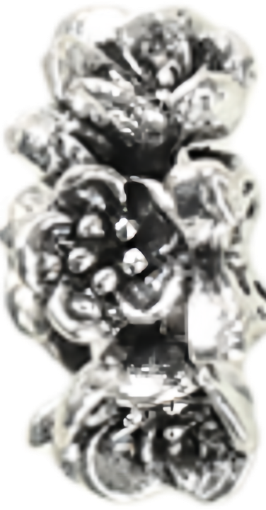 Vintage Butterfly Rose Spacer 10mm