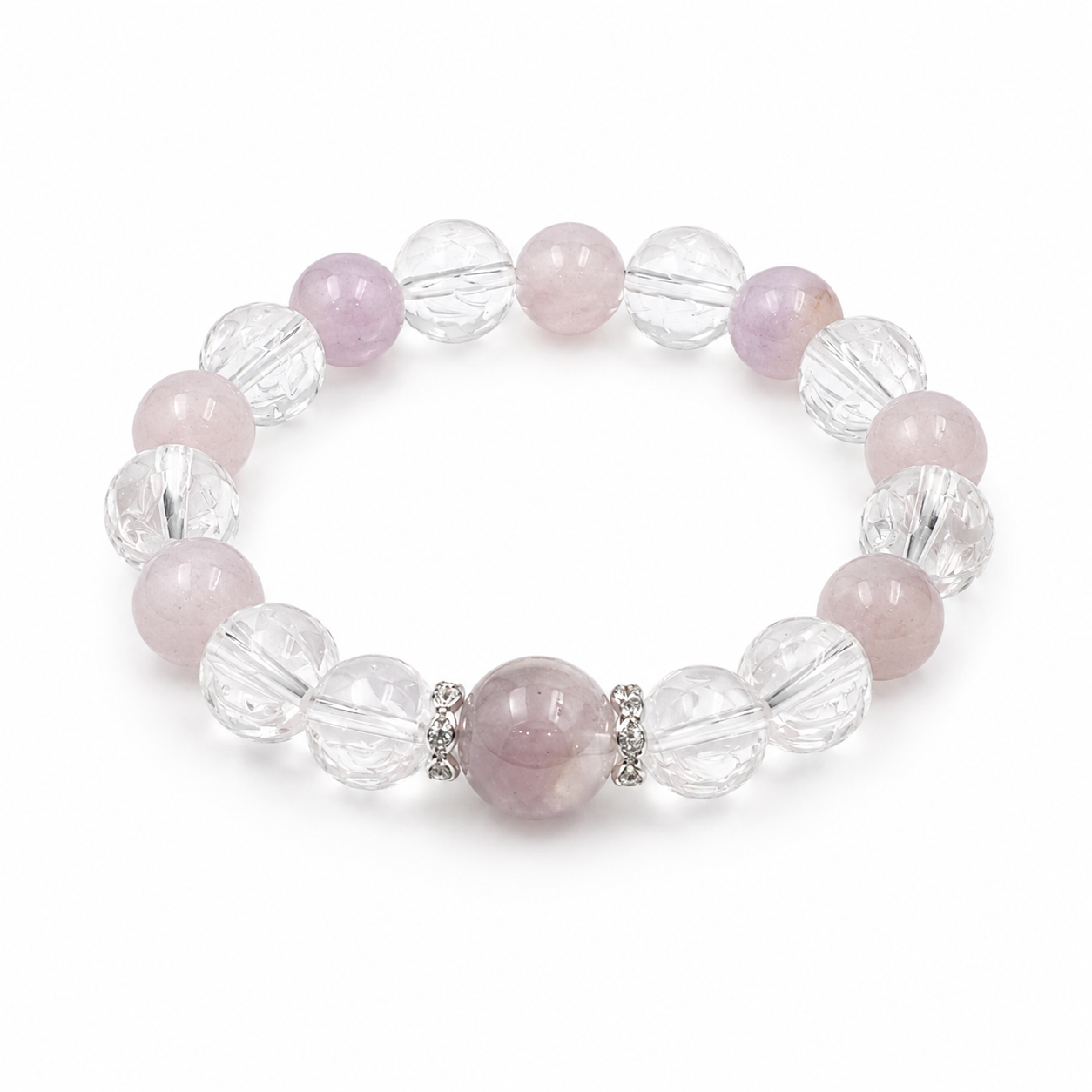 Gleam of Clarity crystal bracelet by Maison Lune