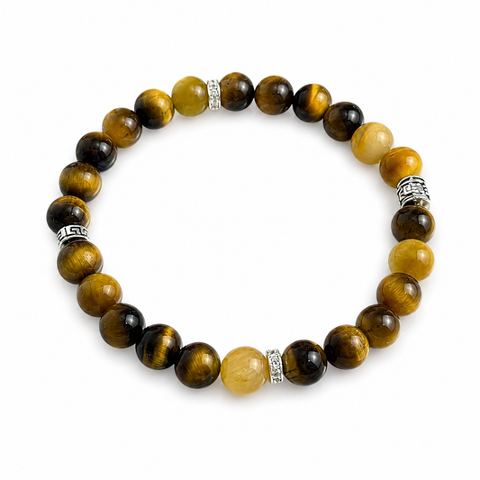 Golden Blessing crystal bracelet by Maison Lune