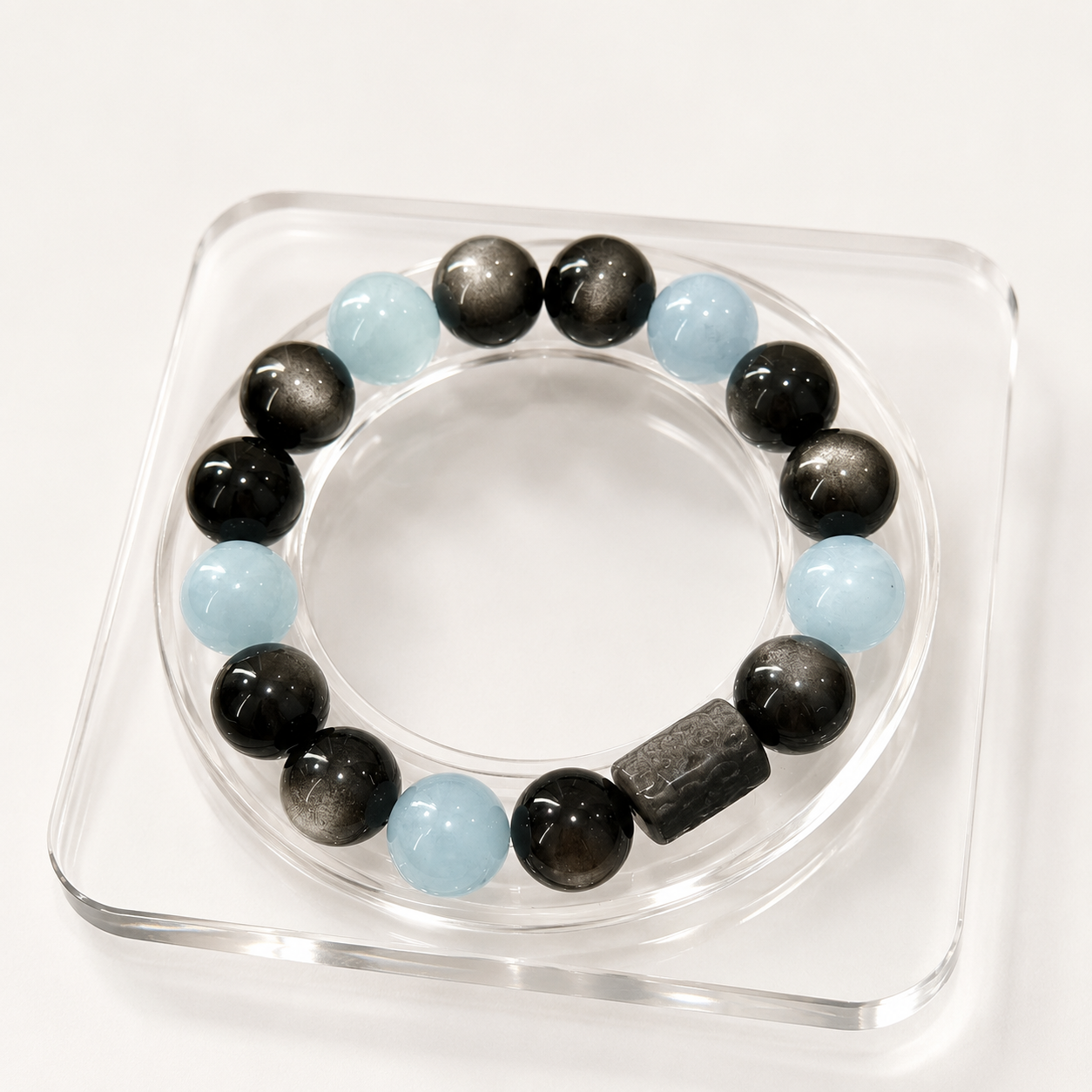 Indigo Serenity crystal bracelet by Maison Lune