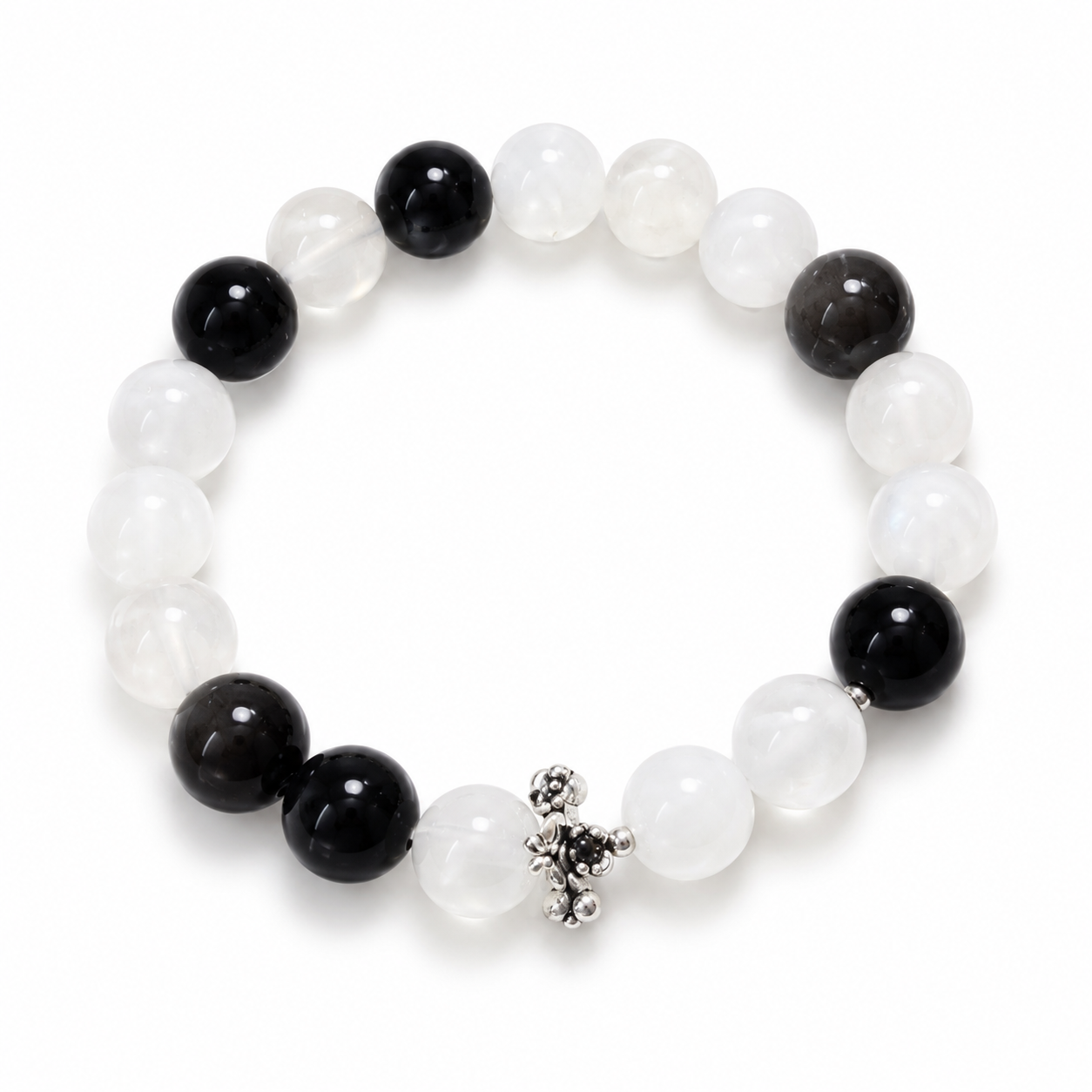 Moonlit Bond crystal bracelet by Maison Lune