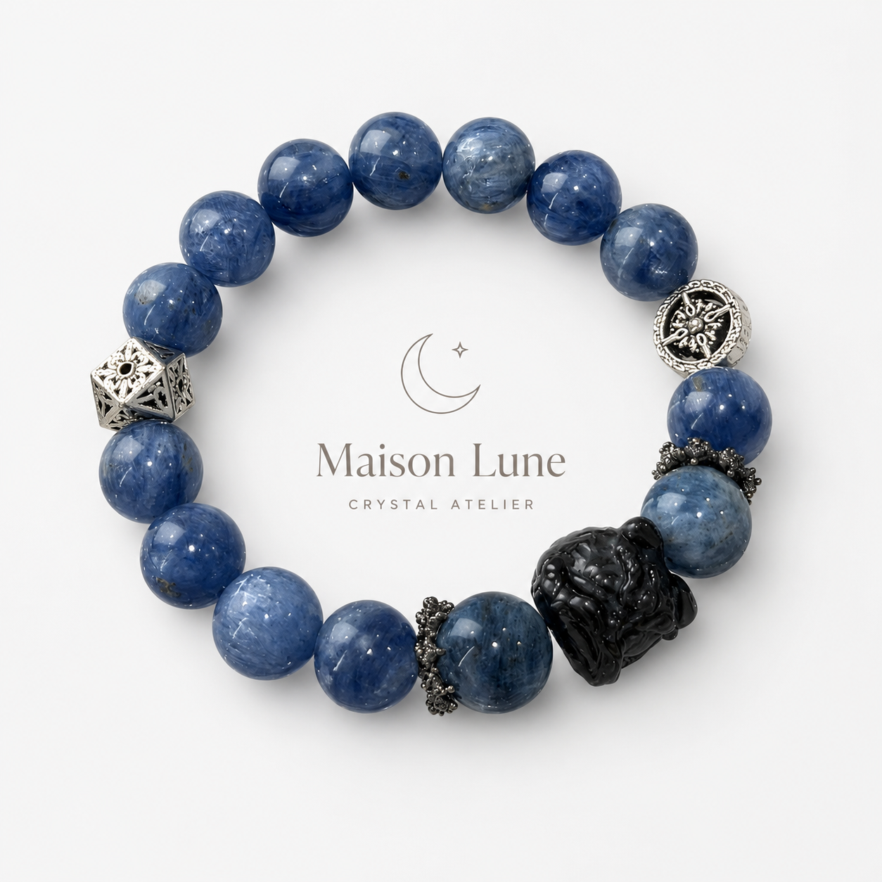 Ocean Fortune crystal bracelet by Maison Lune