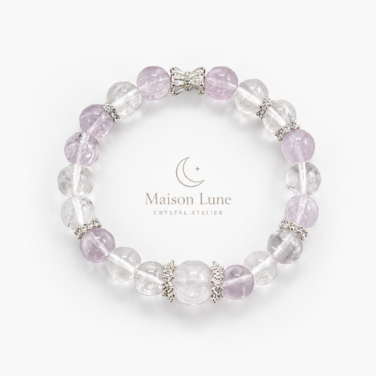 Radiant Fortune crystal bracelet by Maison Lune