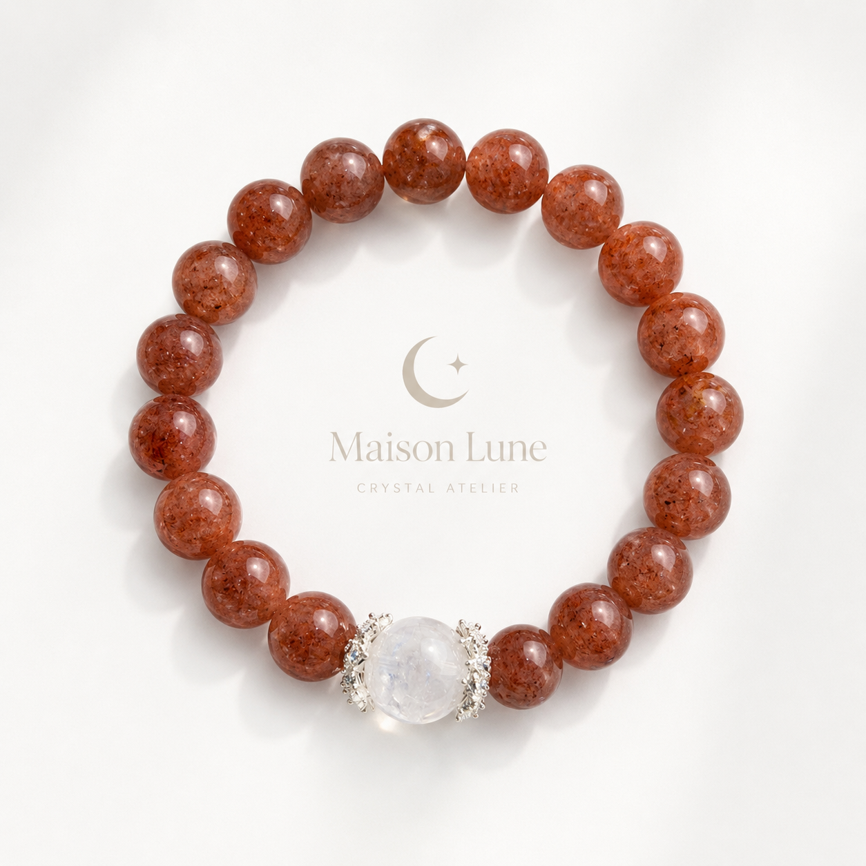 Berry Shimmer crystal bracelet