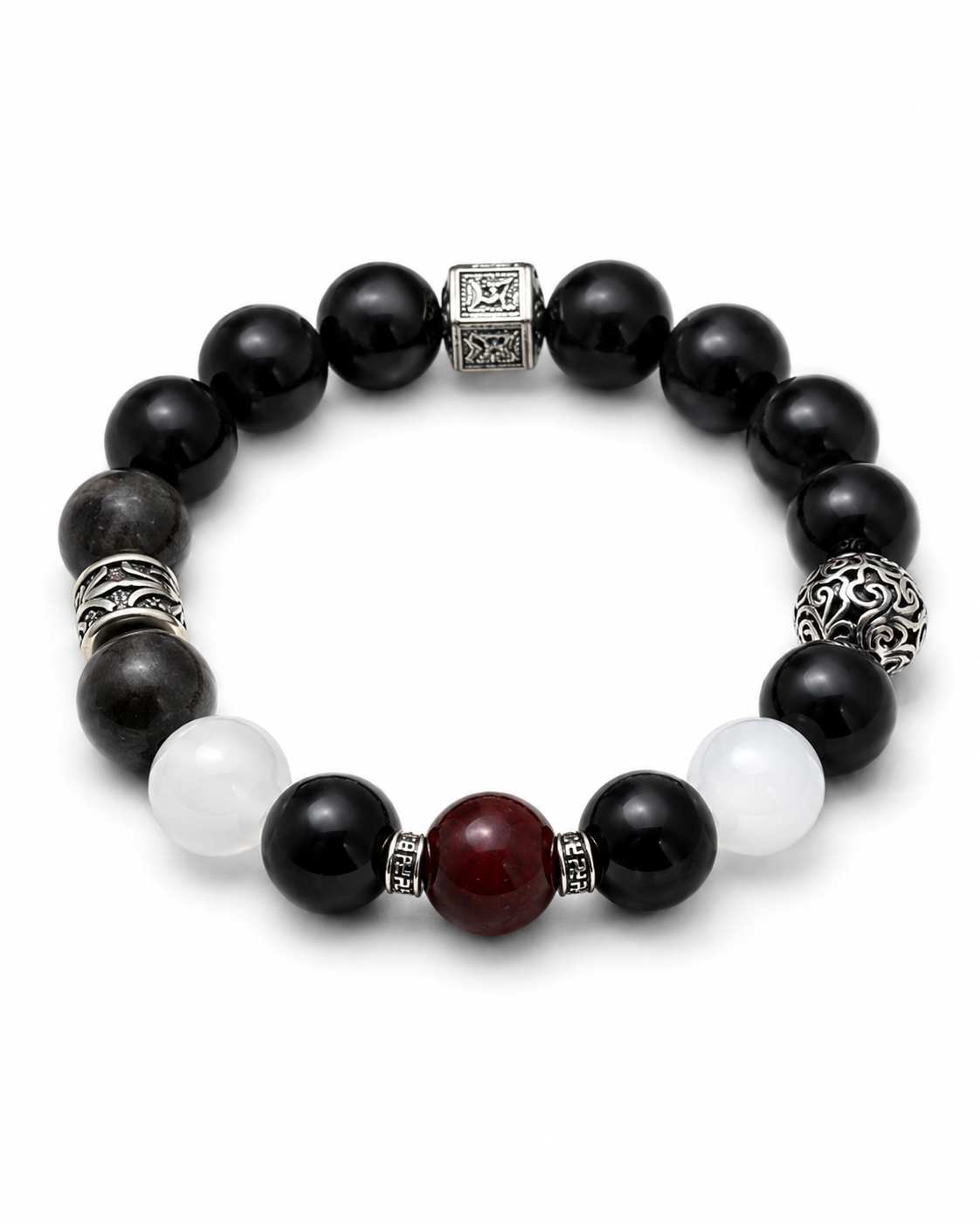 Midnight Guardian crystal bracelet
