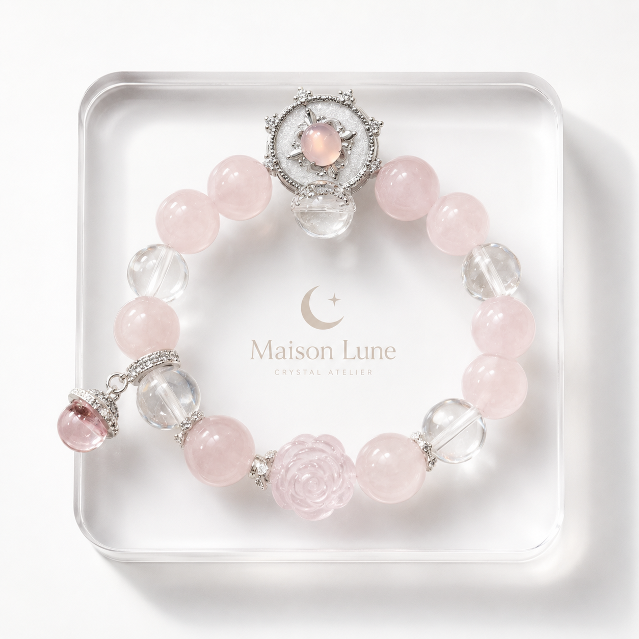 Rose Star Isle crystal bracelet